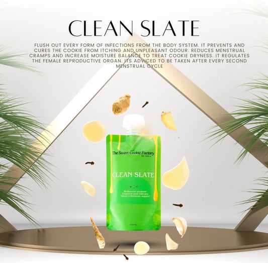 🧴 CLEAN SLATE - Reset the vibe. Reclaim your throne.